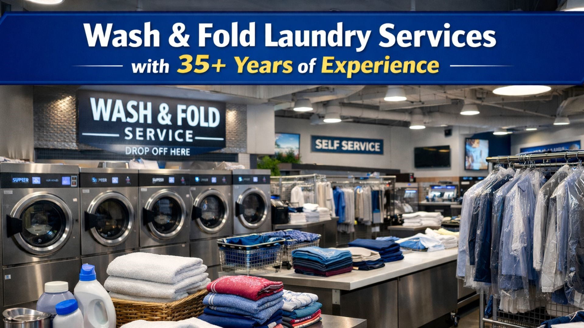 Wash and fold services