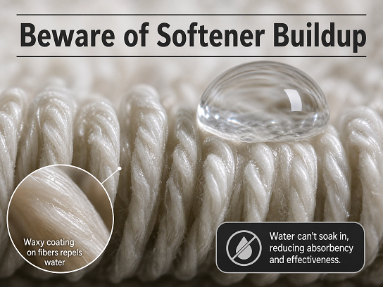 Towels Stop Absorbing Water 