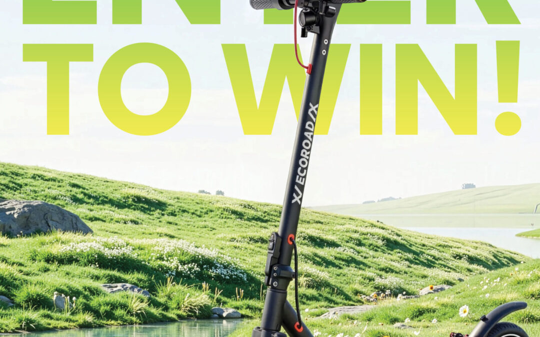 Win an Electric Scooter Every Month at Coinless Laundry