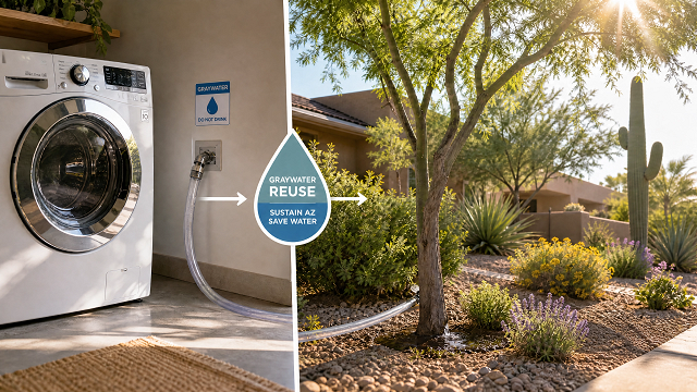 Laundry Graywater Reuse in Arizona: Rules and Safety Tips